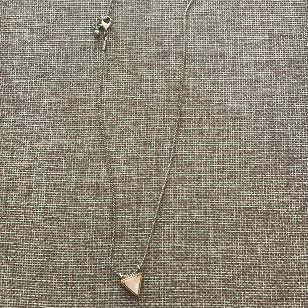 Noonday Geo necklace, triangle